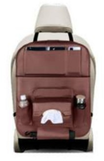 엑스핏 디럭스 차량용 멀티 시트포켓, 고급브라운, 1개