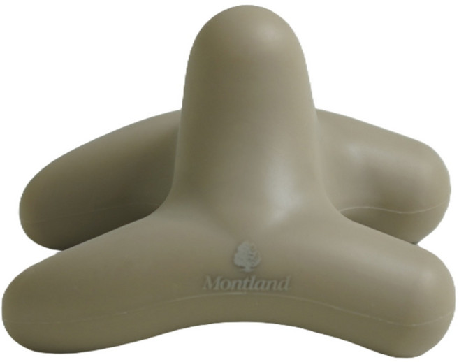 몬틀랜드 몬트리거 괄사 장요근 괄사마사지 허리마사지, 1개, 브라운