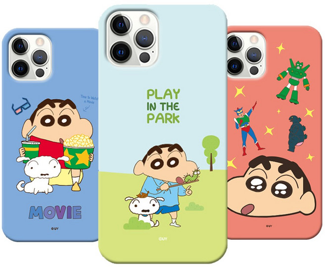 짱구 파트3 3D 하드 케이스 아이폰 5 5S 5SE 6 6S 7 8 플러스 SE2 SE3 XS MAX XR X