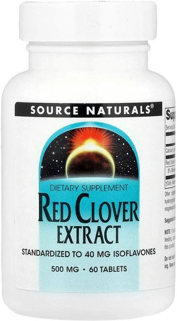 Source Naturals 붉은 토끼풀 추출물 60정 Naturals (소스 내추럴스), 1개 - 쿠팡