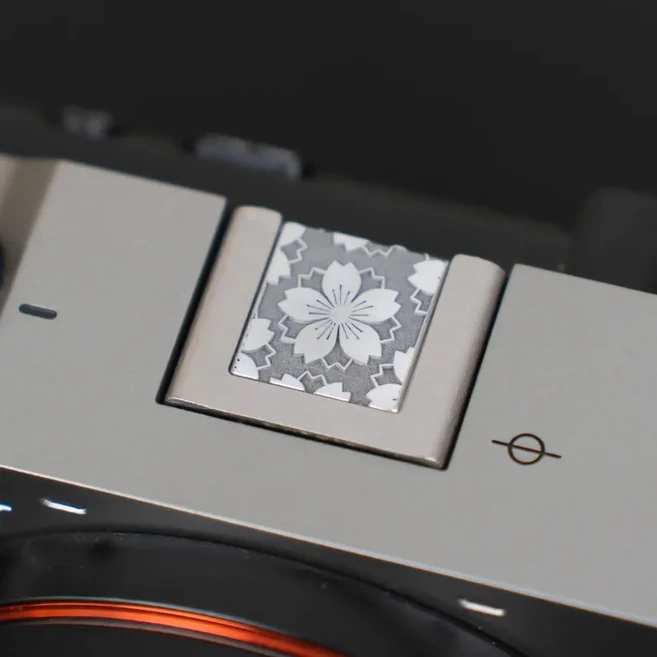 소니 ZVE10 A6700 A7C2 용 황동/쿠프로니켈 알파 카메라 핫슈 커버 보호, 11 G-Aluminum