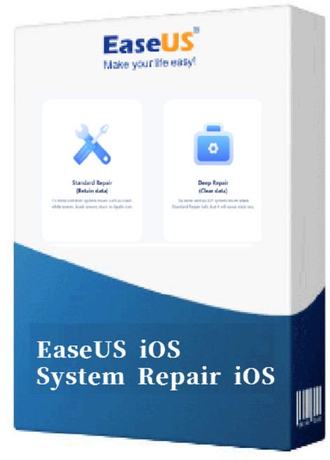 EaseUS iOS System Repair iOS系統修復, 1個, WIN,綁５台IOS裝置｜1 PC 終身授權更新