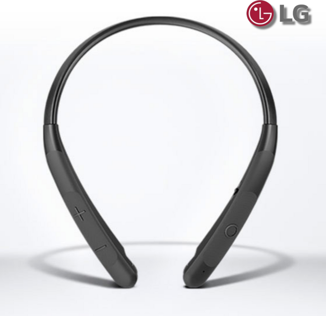 LG 톤플러스 넥밴드 블루투스 이어폰 운동 노이즈캔슬링 이어폰 러닝 헬스 이어폰 택배 오픈 박스 3세대, 블랙, TONE-TNP3