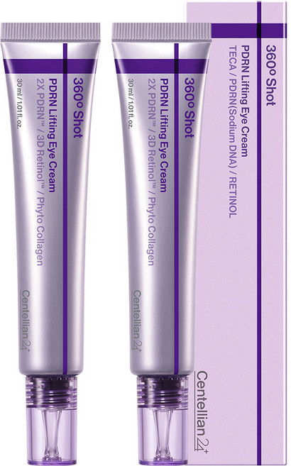 센텔리안24 360도 샷 피디알엔 리프팅 아이크림, 2개, 30ml