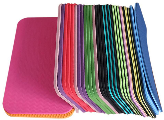 체조매트 구르기매트 착지매트 미끄럼 방지 요가 무릎 패드 당김 운동 도구 방습 플랫 서포트 팔꿈치 쿠션 실내 스포츠 장비 신제품, 1) 1Pcs Random 색상, 1개