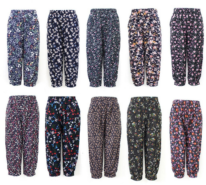 [쓰리몰] 여성 9부/7부 까실이 쿨링바지 빅사이즈 몸빼바지 고무줄바지 할머니바지 일바지 냉장고바지