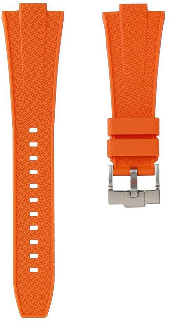 Tissot PRX Powermatic 80 실리콘 고무 교체용 시계 스트랩 - 티쏘 PRS 오토매틱 쿼츠 크로노그래프 40mm 호환 시계 밴드 - 사이즈 12mm - 남성
