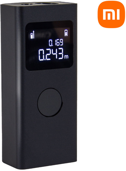 샤오미 레이저 거리측정기 디지털 줄자 전자 측정기, 1개