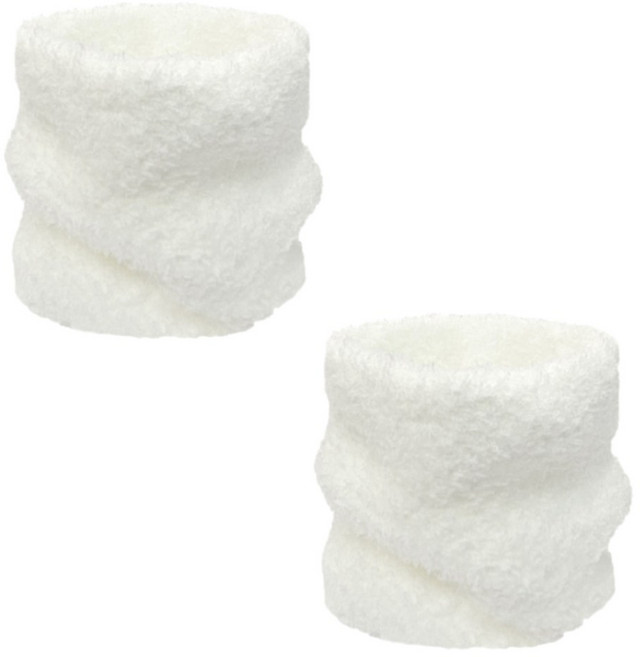 인콘트로 남녀공용 슬림 넥워머, 화이트, 2개