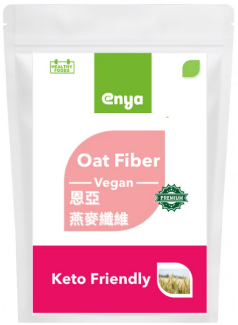 enya 恩亞 燕麥纖維 500g/袋 - 波蘭產 膳食纖維 生酮飲食 烘焙用 oat fiber【恩亞生活】, 1個