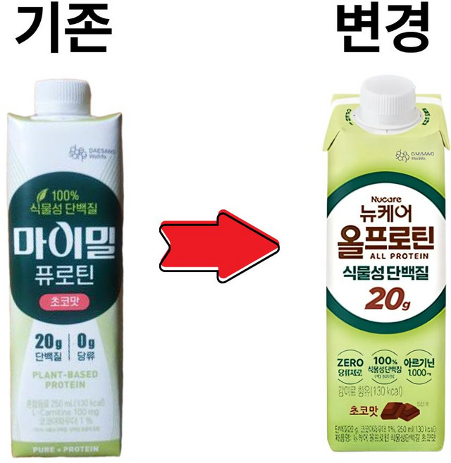 마이밀 정품 퓨로틴 초코맛, 250ml, 72개