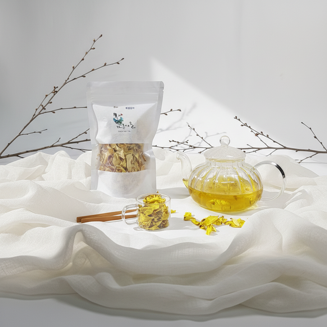 [몸사랑] 유기농 수제덖음 목련꽃차18g, 1개, 18g