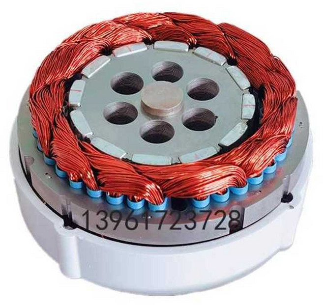 풍력 발전 모터 DC 자가 발전기 영구자석 삼상 몽땅, 1개, 100W 24V+받침대