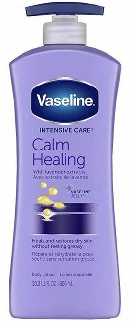 바세린 인텐시브 케어 칼름 힐링 바디 로션, 600ml, 1개 - 쿠팡
