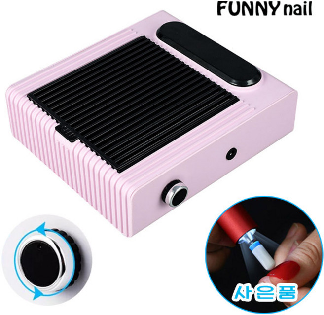 카카스 파워조절 네일흡진기+사은품 80W고출력 먼지흡입기, 네일흡진기-화이트+사은품, 1개