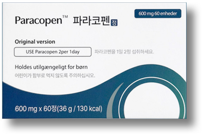 파라코펜Paracopen, 1개, 60정