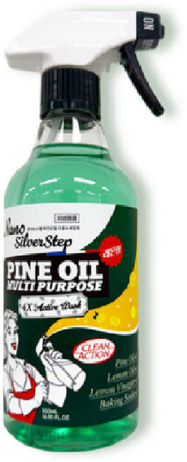 은나노스텝 시즌4 파인오일 다목적 세정제 리필 1000ml 독일 더마테스트 엑설런트등급 비건인증제품, 1개, 501ml