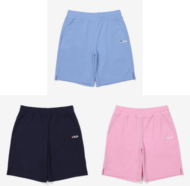 휠라키즈 FILA 기본 로고 반바지 FK2FPF2301X