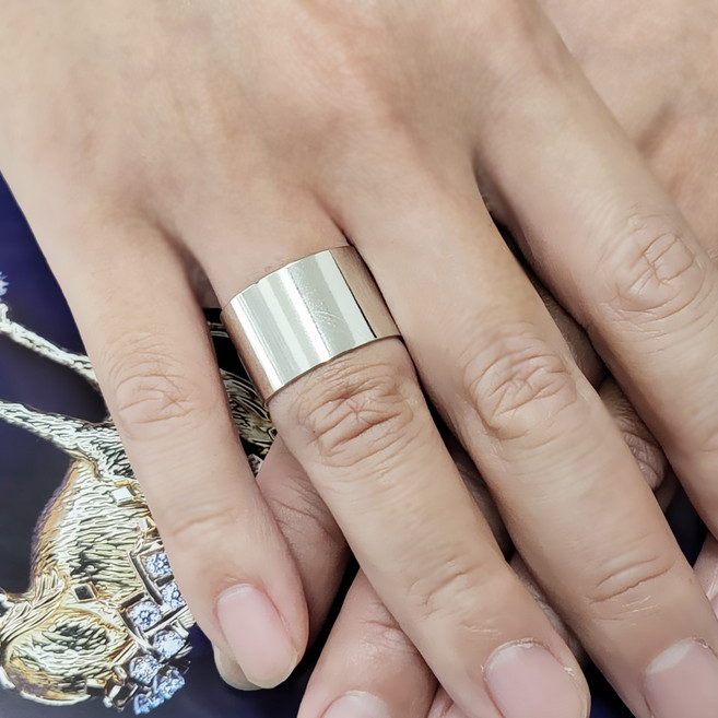 [골드러쉬] R235 스틸반지 프리사이즈링 남녀공용 오픈링 원사이즈 남자빈티지반지 패션반지