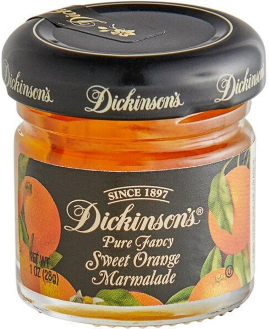 미국 디킨슨 Dickinson's Sweet Orange Marmalade 퓨어 팬시 스위트 오렌지 마멀레이드 일회용 28g x 72개입 업소용 대용량, 1개, 2kg