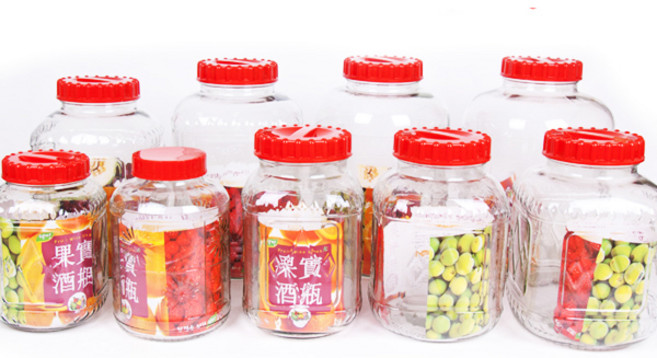 대신 유리병 20리터 / 매실 효소 담금주병 원형 사각 과실주병 인삼주병 복분자 과일청 매실병 대신유리, 대신 8리터, 1개