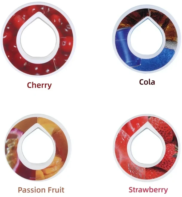 맛포드 A 팩 콜라 딸기 수박 체리 풍미 또는 에어업 보틀이 워터 사용 4 개, 13 A PACK-AS PICTURE