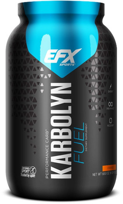 EFX 카르볼린 퓨얼 탄수화물 4.4파운드 헬스부스터 회복 피로회복제 지구력, ORANGE, 1개