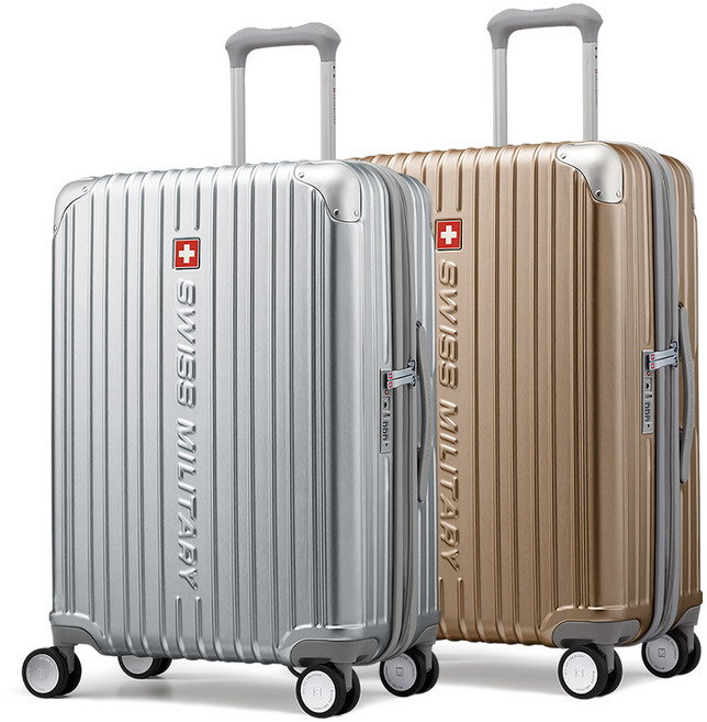 [신제품] 스위스밀리터리 여행용 캐리어 24인치 28인치 20인치 대표적 디자인 네임택 레인(방수)커버 증정 수화물 기내용