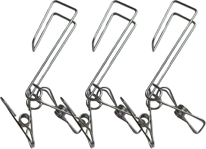 셀링온 고무장갑걸이, 3개, 실버