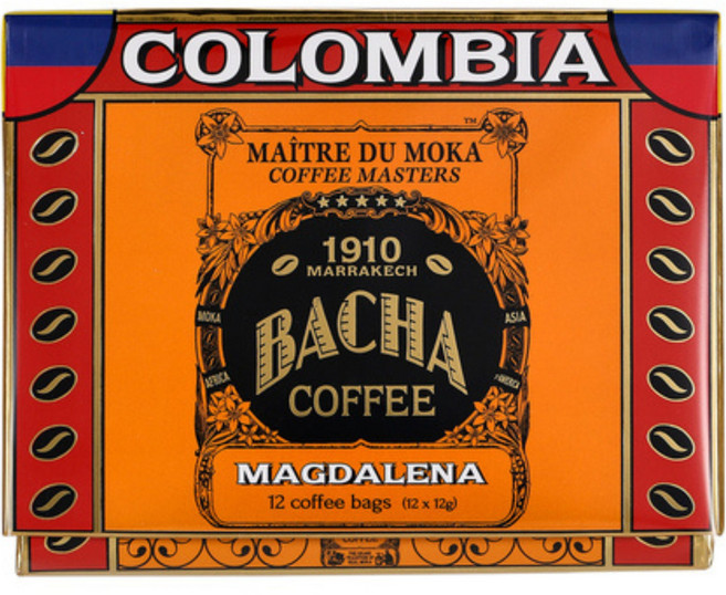 BACHA COFFEE 마그달레나 커피 기프트박스, 1개, 12g, 12개입