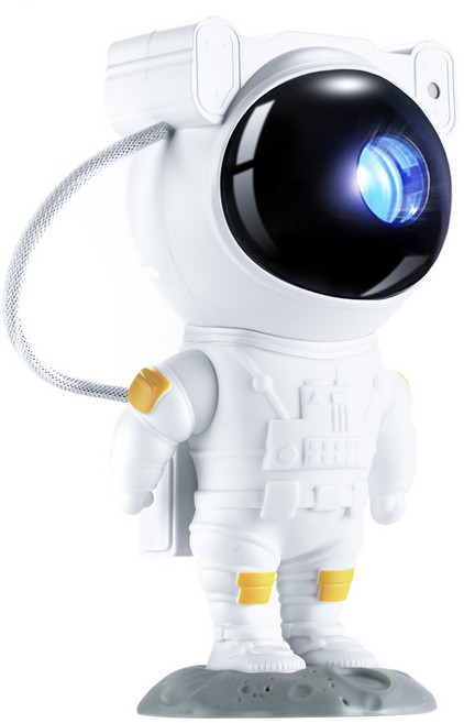 XO 宇航員星空投影燈 遙控多模式星雲燈, 白色