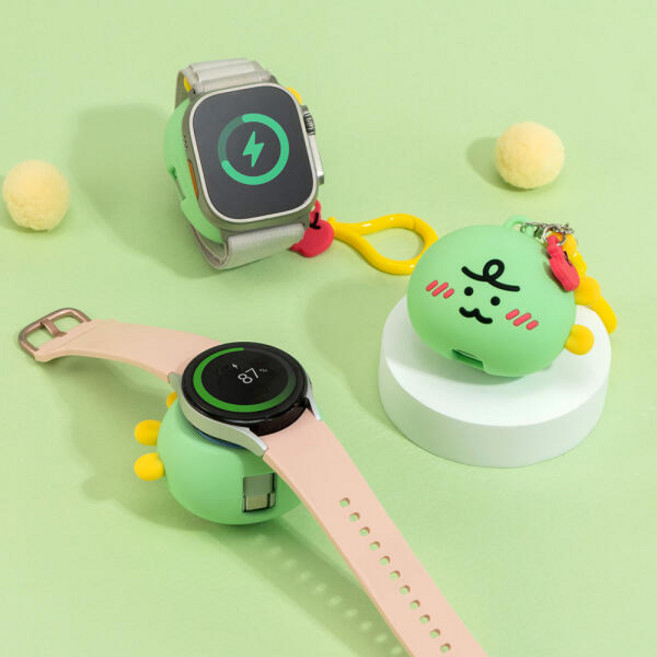 아트박스/카카오프렌즈 니니즈 죠르디 땡글이 워치 도킹형 보조배터리, 땡글이 보조배터리 죠르디_갤럭시워치용, 선택:땡글이 보조배터리 죠르디_갤럭시워치용