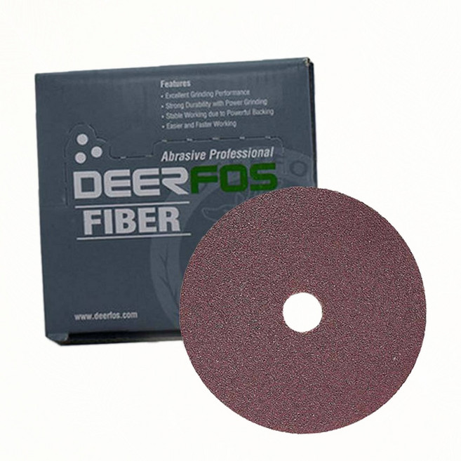 원형 100방 금속용 113 40 VA 거친샌딩 화이바 175mm 장 페파 사포 디스크, 1개