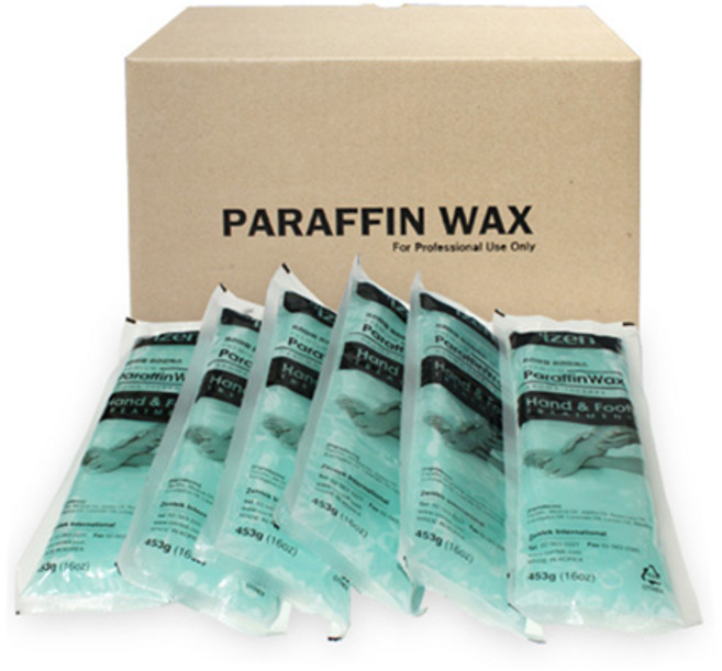 촛농 테라피 파라핀베스 가정용 손 파리핀왁스 민트향, 6개