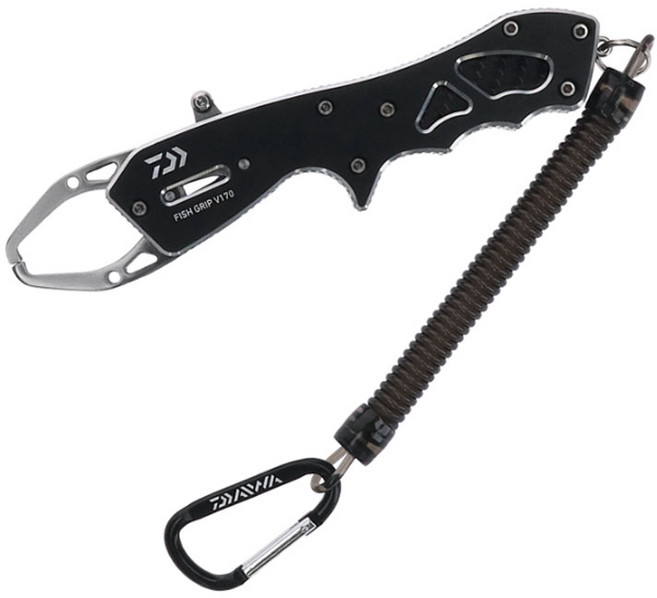 다이와 피쉬그립V170 립그립 물고기집게, 블랙