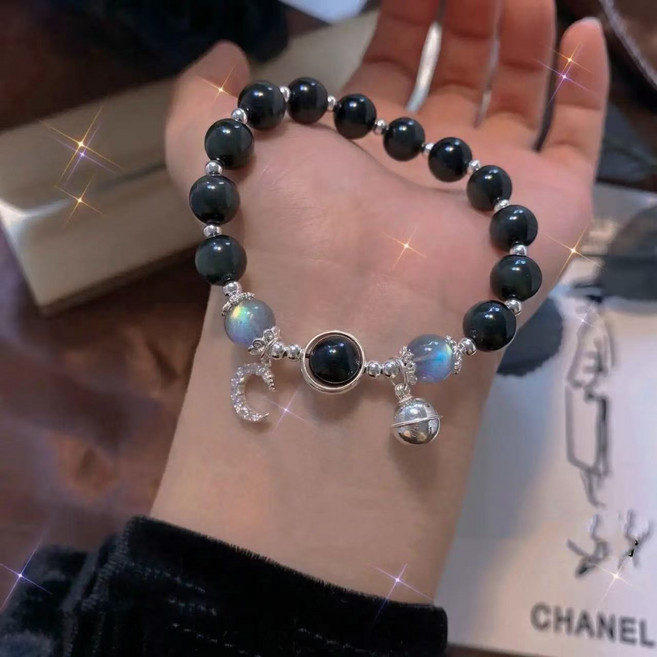 여성용 고양이 눈석 팔찌