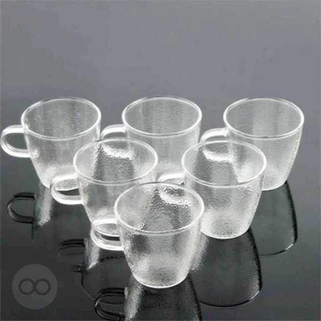 [MODO스토어] 유리 찻잔 6개세트 100ml