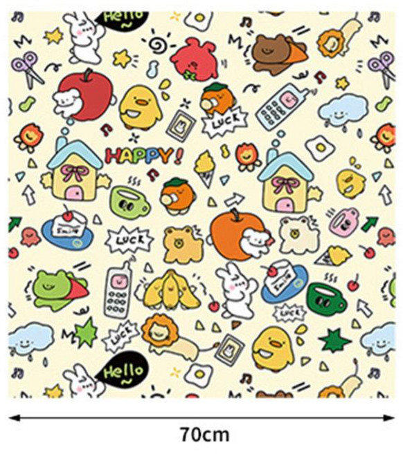 써니글로벌 게으른화장품가방 더분현장가방 속가방, 1개, 컬러 그래피티 초대형 (70x70cm)