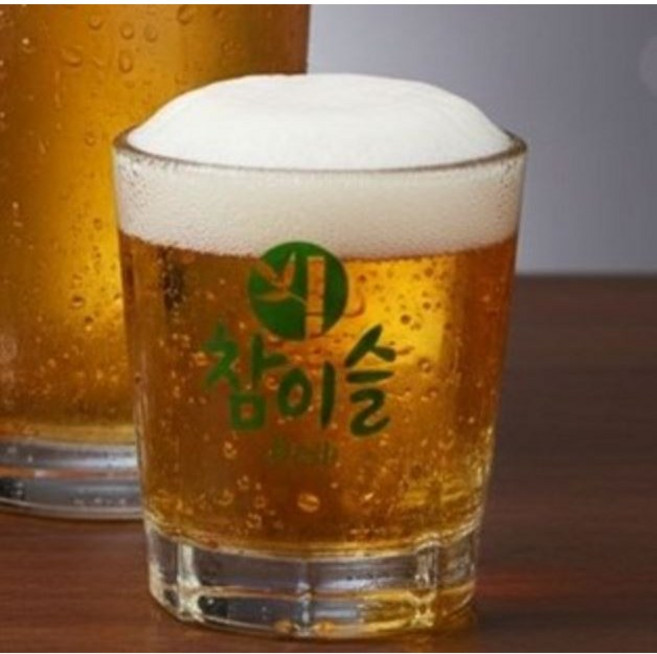 업소용 카스FRESH맥주잔 카스맥주잔 참이슬 소주잔, 참이슬소주잔, 1개