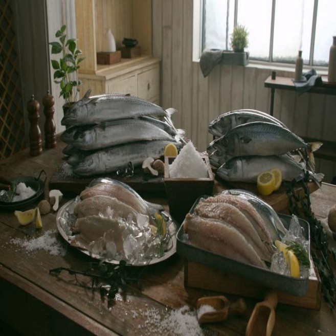 우리씨푸드 국내산 고등어120g15팩 + 삼치150g10팩 세트, 1, 고등어120g, 삼치150g