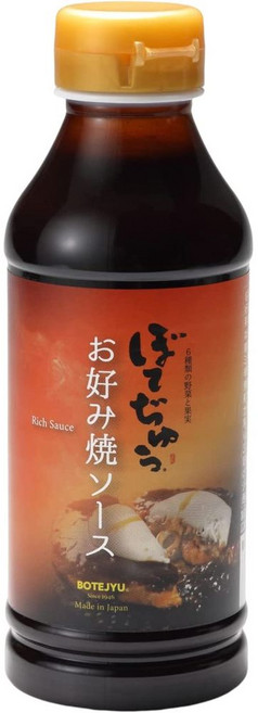 오코노미야키 쿠시카츠 소스 보테쥬 370g 일본제품, 단품, 1개