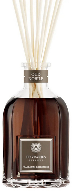 Dr. Vranjes Firenze Oud Nobile 烏木貴族 擴香瓶, 1個, 250ml 擴香瓶附藤