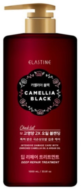 엘라스틴 카멜리아 블랙 딥 리페어 트리트먼트, 1L, 5개