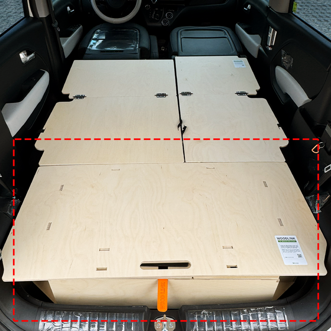 우드링크 레이 수평 보완 프레임 심플 평탄화 6:4시트 전용 차박 캠핑