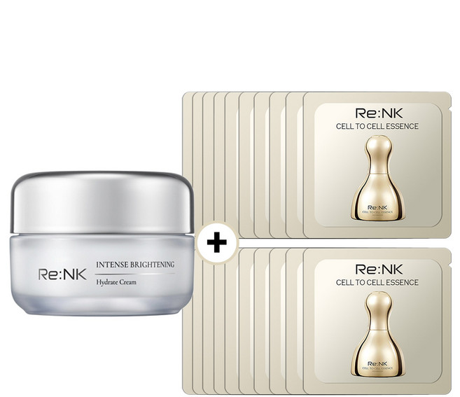 리엔케이 인텐스 브라이트닝 하이드레이트 크림+셀투셀에센스, 1개