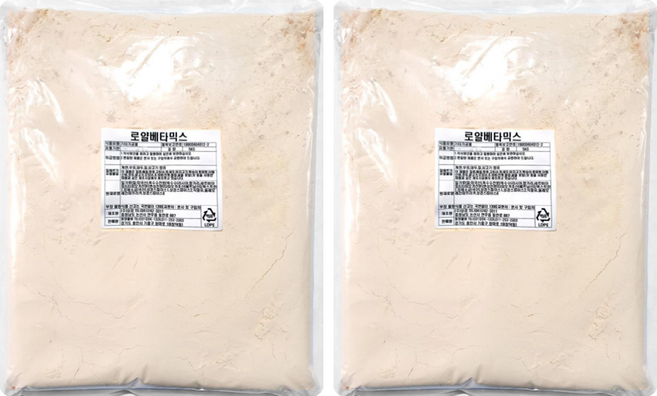 [더착한푸드]로얄베타믹스(상경 5K) 식자재마트 대용량 업소용 베터믹스 치킨파우더 치킨 튀김옷, 2개, 5kg