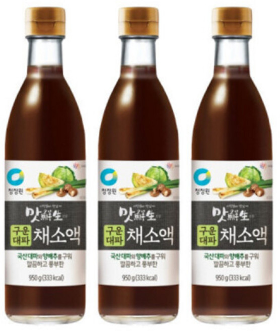 맛선생 구운대파채소액 950gx3개, 950g, 1개