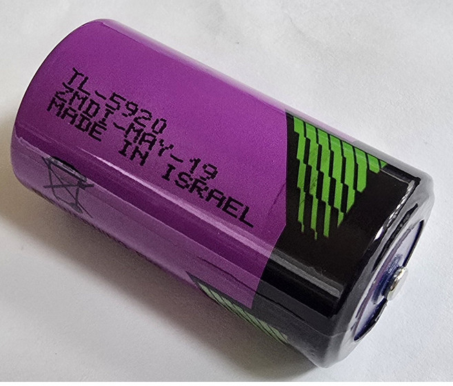 TADIRAN TL-5920 3.6V PLC鋰電池 (佑齊企業 iCmore), 1個