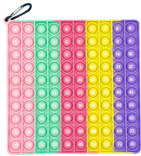 구구단 팝잇 9단 숫자 수학 공부, 1개