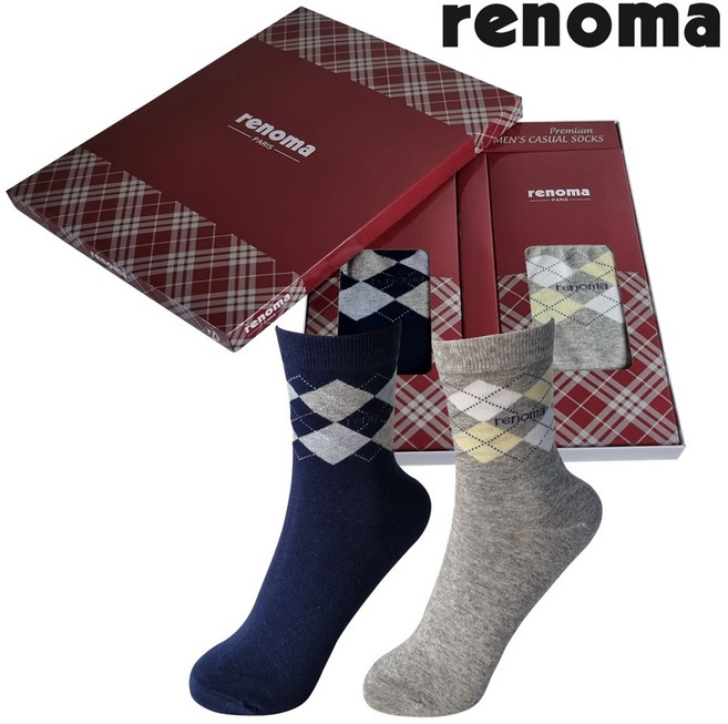 레노마 양말선물세트 설명절 답례품 선물용 남성 여성 정장 양말세트 5종